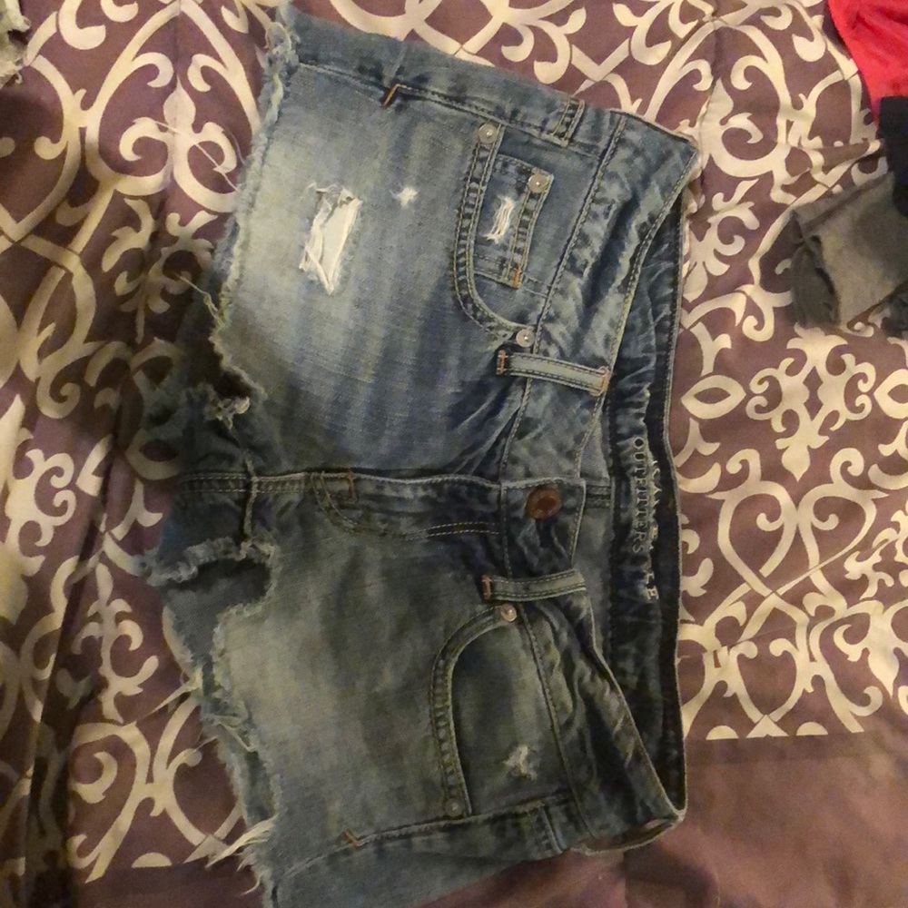 Denim shorts size 2
